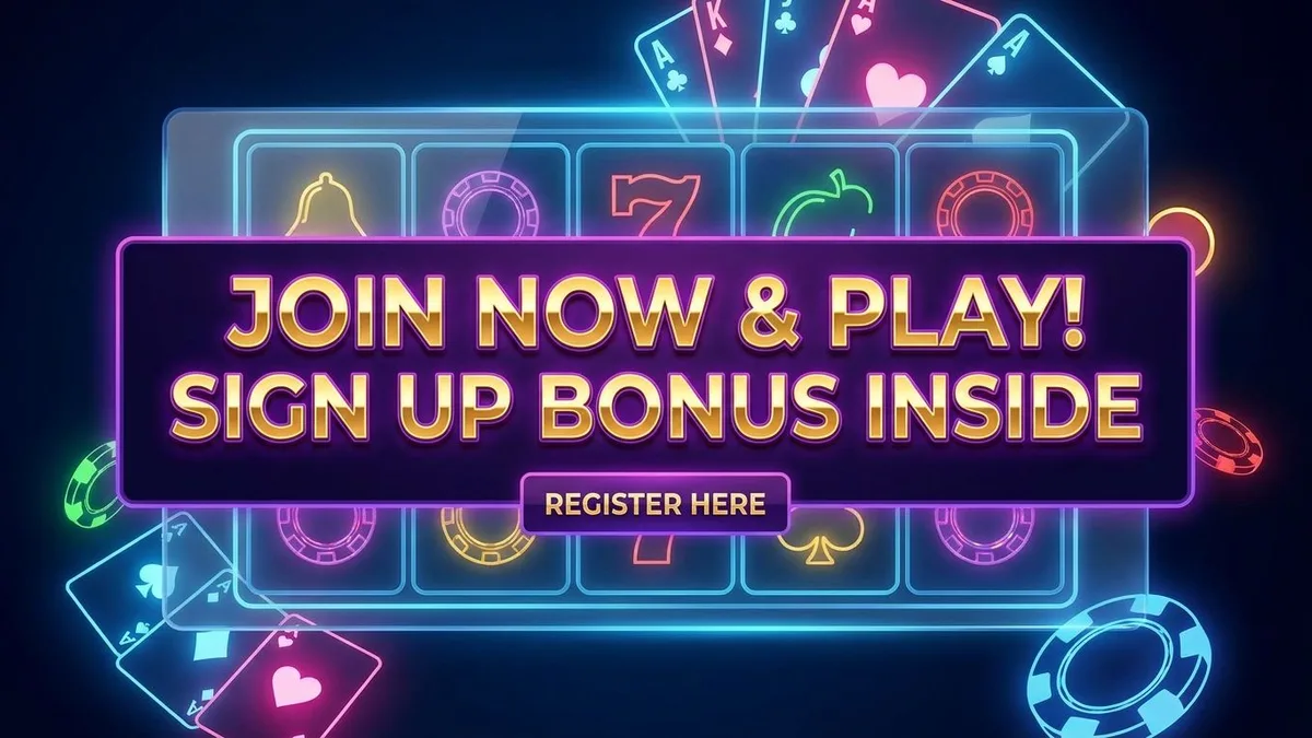 Inscription avec bonus